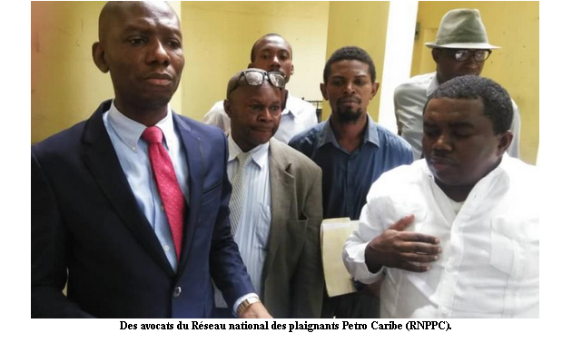 Le dossier Petro Caribe n’est pas mort, selon le RNPPC